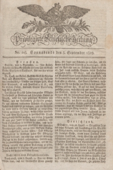 Privilegirte Schlesische Zeitung. 1829, No. 208 (5 September) + dod.