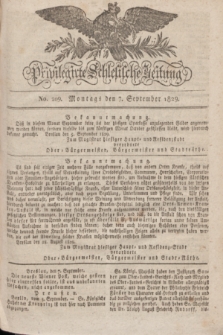 Privilegirte Schlesische Zeitung. 1829, No. 209 (7 September) + dod.