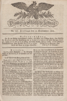 Privilegirte Schlesische Zeitung. 1829, No. 213 (11 September) + dod.