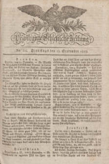 Privilegirte Schlesische Zeitung. 1829, No. 216 (15 September) + dod.