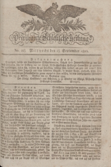 Privilegirte Schlesische Zeitung. 1829, No. 223 (23 September) + dod.