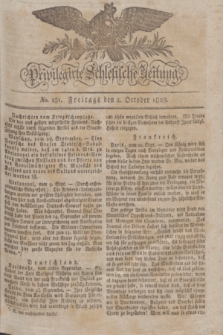 Privilegirte Schlesische Zeitung. 1829, No. 231 (2 October) + dod.