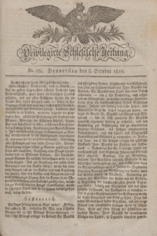 Privilegirte Schlesische Zeitung. 1829, No. 236 (8 October) + dod.