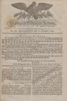 Privilegirte Schlesische Zeitung. 1829, No. 238 (10 October) + dod.