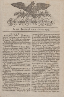 Privilegirte Schlesische Zeitung. 1829, No. 243 (16 October) + dod.