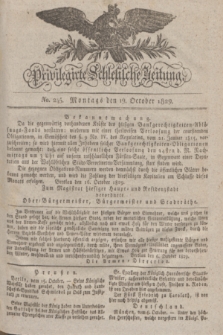 Privilegirte Schlesische Zeitung. 1829, No. 245 (19 October) + dod.