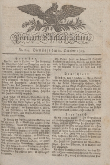 Privilegirte Schlesische Zeitung. 1829, No. 246 (20 October) + dod.