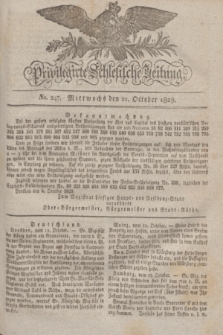 Privilegirte Schlesische Zeitung. 1829, No. 247 (21 October) + dod.