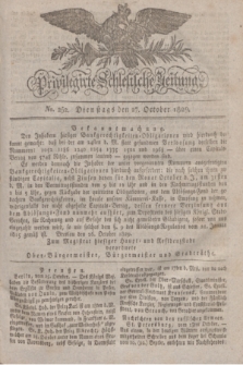 Privilegirte Schlesische Zeitung. 1829, No. 252 (27 October) + dod.