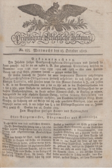 Privilegirte Schlesische Zeitung. 1829, No. 253 (28 October) + dod.
