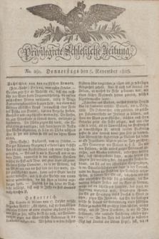 Privilegirte Schlesische Zeitung. 1829, No. 260 (5 November) + dod.