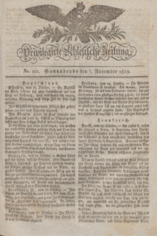 Privilegirte Schlesische Zeitung. 1829, No. 262 (7 November) + dod.