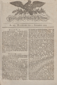 Privilegirte Schlesische Zeitung. 1829, No. 265 (11 November) + dod.