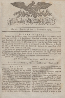 Privilegirte Schlesische Zeitung. 1829, No. 267 (13 November) + dod.