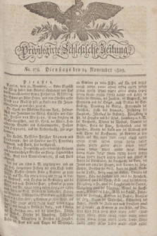 Privilegirte Schlesische Zeitung. 1829, No. 276 (24 November) + dod.