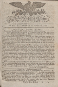 Privilegirte Schlesische Zeitung. 1829, No. 277 (25 November) + dod.