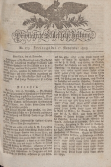 Privilegirte Schlesische Zeitung. 1829, No. 279 (27 November) + dod.