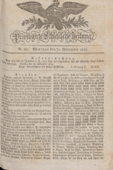 Privilegirte Schlesische Zeitung. 1829, No. 281 (30 November) + dod.