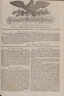 Privilegirte Schlesische Zeitung. 1829, No. 287 (7 December) + dod.