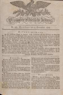 Privilegirte Schlesische Zeitung. 1829, No. 288 (8 December) + dod.