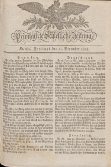Privilegirte Schlesische Zeitung. 1829, No. 291 (11 December) + dod.