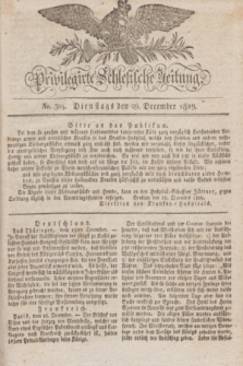 Privilegirte Schlesische Zeitung. 1829, No. 304 (29 December) + dod.