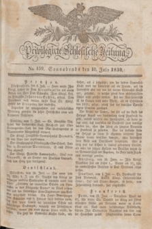 Privilegirte Schlesische Zeitung. 1830, No. 159 (10 Juli) + dod.
