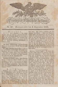 Privilegirte Schlesische Zeitung. 1830, No. 207 (4 September) + dod.