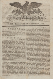 Privilegirte Schlesische Zeitung. 1830, No. 267 (13 November) + dod.