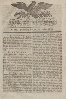 Privilegirte Schlesische Zeitung. 1830, No. 269 (16 November) + dod.
