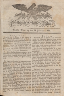 Privilegirte Schlesische Zeitung. 1831, No. 50 (28 Februar) + dod.