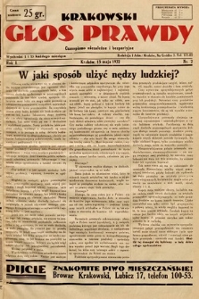 Krakowski Głos Prawdy : czasopismo niezależne i bezpartyjne. 1932, nr 2
