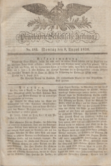 Privilegirte Schlesische Zeitung. 1831, No. 183 (8 August) + dod.