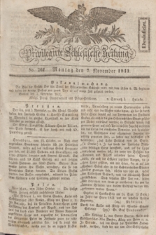 Privilegirte Schlesische Zeitung. 1831, No. 261 (7 November) + dod.