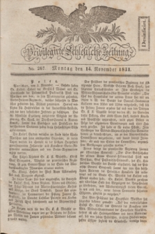 Privilegirte Schlesische Zeitung. 1831, No. 267 (14 November) + dod.
