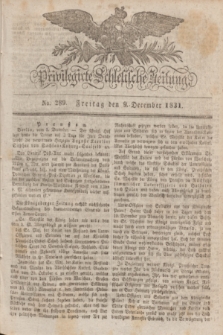 Privilegirte Schlesische Zeitung. 1831, No. 289 (9 December) + dod.