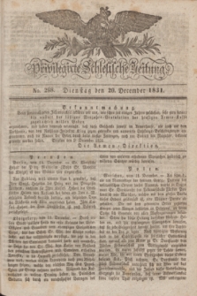 Privilegirte Schlesische Zeitung. 1831, No. 298 (20 December) + dod.