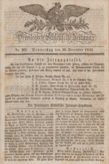 Privilegirte Schlesische Zeitung. 1831, No. 305 (29 December) + dod.
