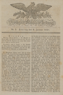 Privilegirte Schlesische Zeitung. 1832, No. 5 (6 Januar) + dod.