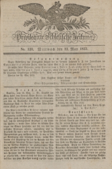 Privilegirte Schlesische Zeitung. 1832, No. 120 (23 Mai) + dod.