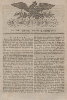 Privilegirte Schlesische Zeitung. 1832, No. 290 (10 December) + dod.