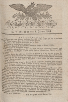 Privilegirte Schlesische Zeitung. 1833, No. 7 (8 Januar) + dod.