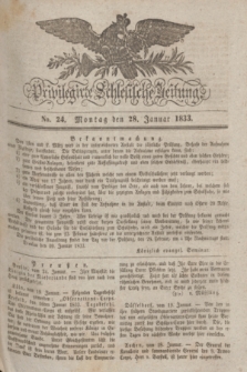 Privilegirte Schlesische Zeitung. 1833, No. 24 (28 Januar) + dod.