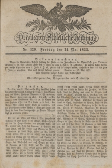 Privilegirte Schlesische Zeitung. 1833, No. 120 (24 Mai) + dod.
