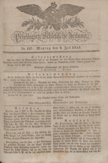 Privilegirte Schlesische Zeitung. 1833, No. 157 (8 Juli) + dod.