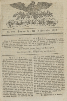 Privilegirte Schlesische Zeitung. 1833, No. 268 (14 November) + dod.