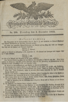 Privilegirte Schlesische Zeitung. 1833, No. 284 (3 December) + dod. + wkładka