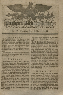 Privilegirte Schlesische Zeitung. 1834, No. 79 (4 April) + dod.
