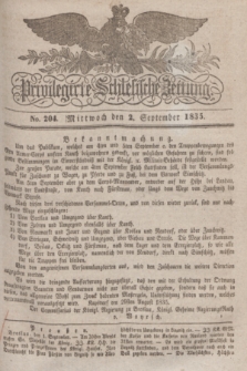 Privilegirte Schlesische Zeitung. 1835, No. 204 (2 September) + dod.