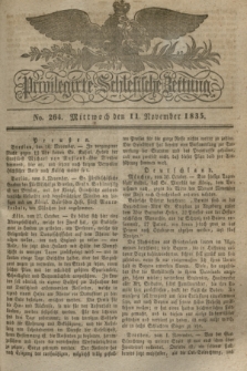 Privilegirte Schlesische Zeitung. 1835, No. 264 (11 November) + dod.